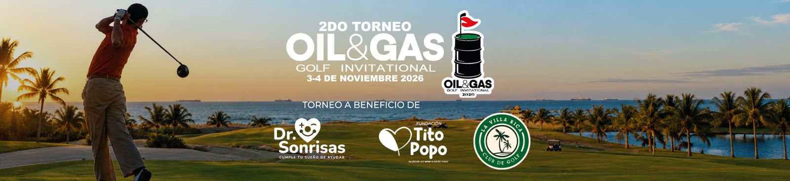 Banner de TORNEO DE GOLF OIL&GAS 2026